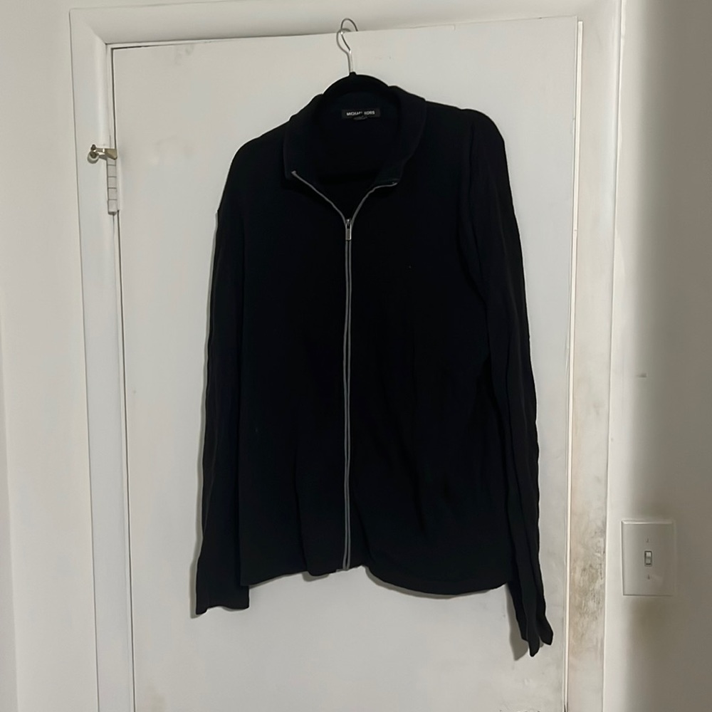 Mens Michael Kors zip up sweater